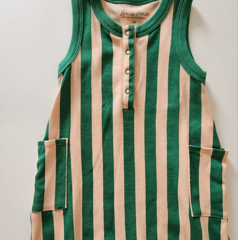 Fin and Vince Romper